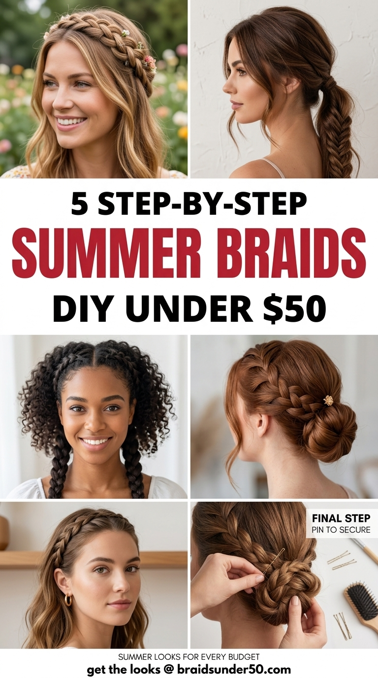 5 Stunning DIY Summer Braids You Can Do For Under $50