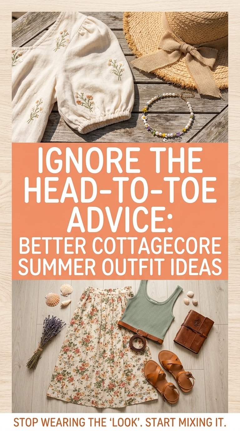 Whimsical Summer Dreams: Crafting an Authentic Cottagecore Wardrobe